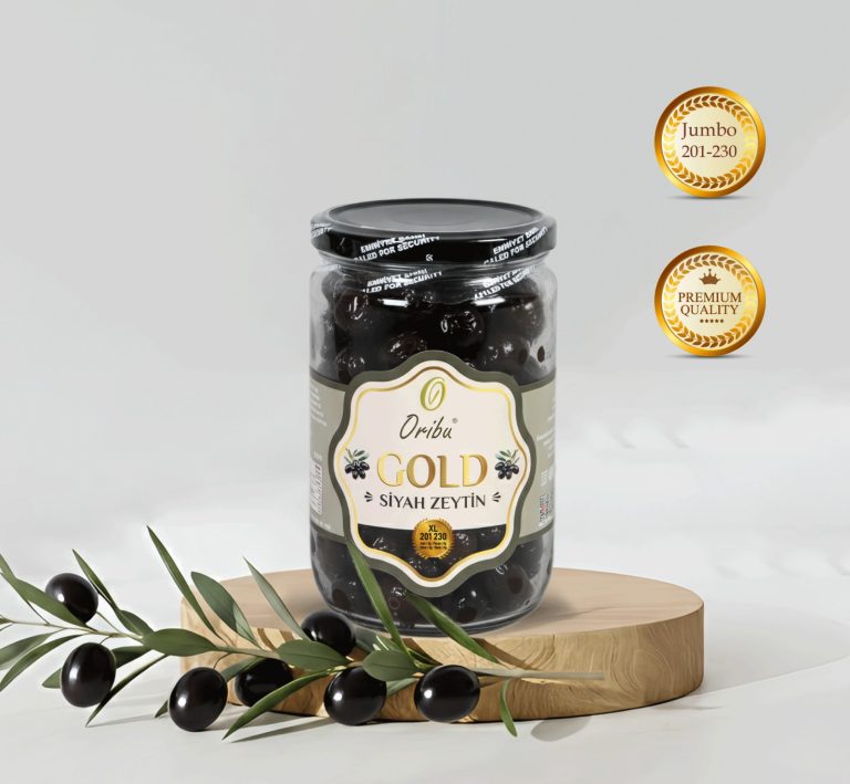 Oribu Gemlik Tipi Yağlı Sele Siyah Zeytin (201–230 Kalibre) 400 gr.